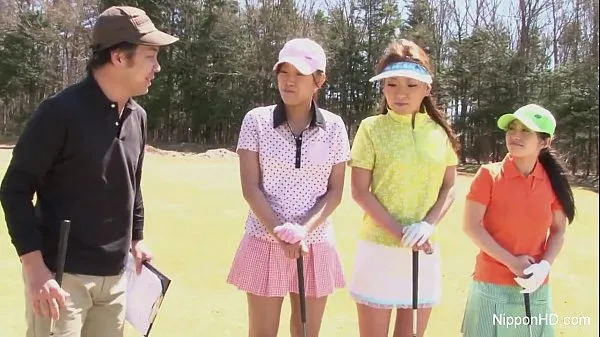 Watch Asian teen girls plays golf nude energy Clips