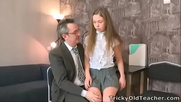 Watch Tricky Old Teacher - Sara looks so innocent energy Clips