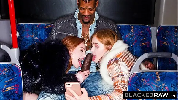 Watch BLACKEDRAW Two Beauties Fuck Giant BBC On Bus energy Clips
