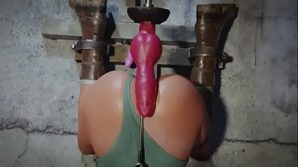 Watch Lara Croft Fucked By Sex Machine [wildeerstudio energy Clips