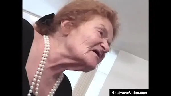 Watch Hey My step Grandma Is A Whore - Davina Hardman - Wrinkly step grandma in a wheelchair fucked by in rest home energy Clips