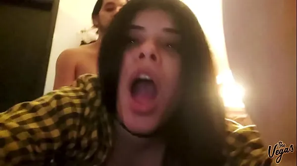 Watch My step cousin lost the bet so she had to pay with pussy and let me record energy Clips