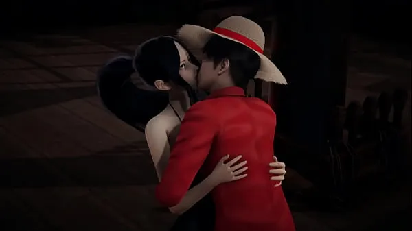 Watch Luffy has sex with Nico Robin on his ship energy Clips