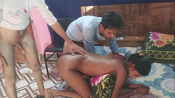 Watch First time sex desi girlfriend Threesome Bengali Fucks Two Guys and one girl , Hanif pk and Sumona and Manik energy Clips