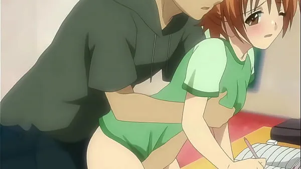 Tonton Klip energi Older Stepbrother Touching her StepSister While she Studies - Uncensored Hentai