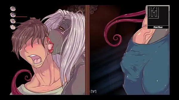Assista a Sex Maniac Mansion [ Hentai Game PornPlay ] Ep.1 creampie uma versão de Frankenstein clipes de energia
