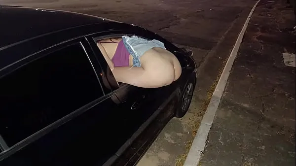 Watch Married with ass out the window offering ass to everyone on the street in public energy Clips