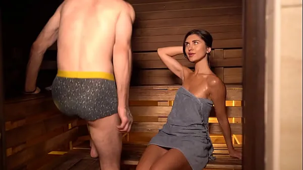 Watch It was already hot in the bathhouse, but then a stranger came in energy Clips