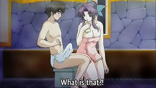 Oglejte si Step Mom gives a Bath to her 18yo Step Son - Hentai Uncensored [Subtitled energetske posnetke