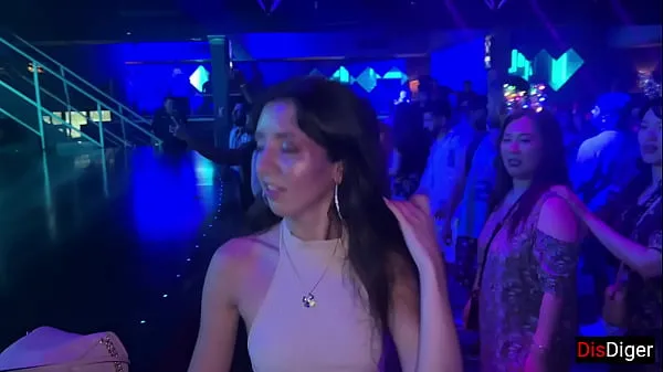 Watch Horny girl agreed to sex in a nightclub in the toilet energy Clips
