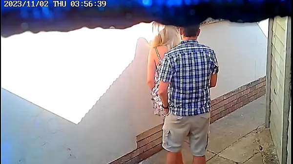 Παρακολουθήστε Daring couple caught fucking in public on cctv camera ενεργειακά κλιπ